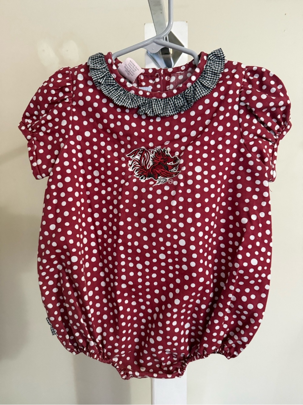 Vive la Fete University of South Carolina Gamecocks Bubble Romper